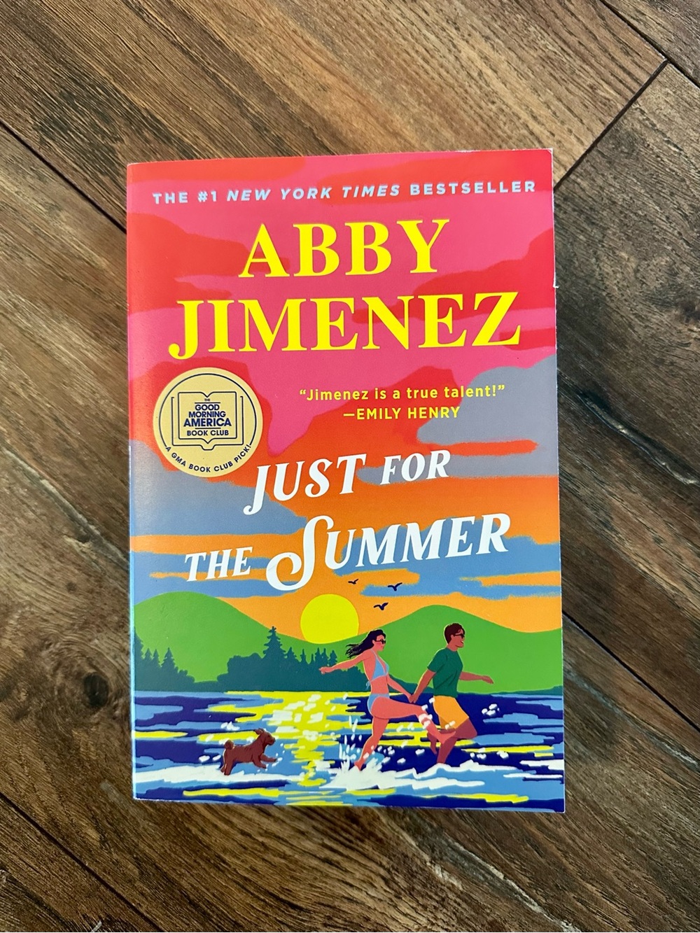 Abby Jimenez "Just for the Summer" - Bright Multi-Color Paperback